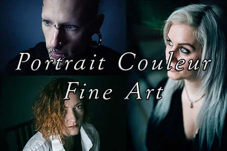 Portrait photographique en couleur mettant l'accent sur la colorimétrie et la lumière, créé en Moselle