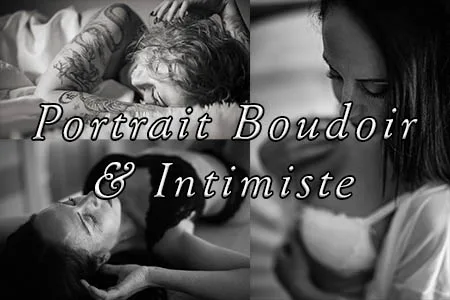 Photographie de portrait intimiste et boudoir pour femme, tout en douceur et sensualité - Galerie : Intimité